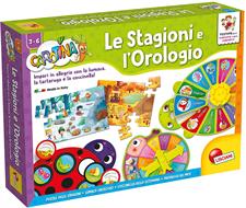 Lisciani Carotina Le Stagioni e L'Orologio 60221