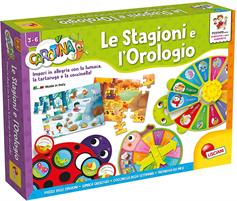 Lisciani Carotina Le Stagioni e L'Orologio 60221