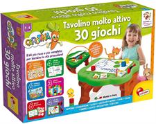 Lisciani Carotina Tavolino Molto Attivo 30 Giochi 77458