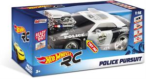 Hot Wheels Auto R/c Police Suoni e Luci 63505