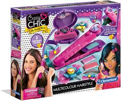 Crazy Chic Piastra Multicolor Hairstyle 15225