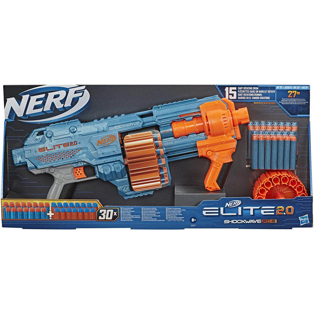 Nerf Elite 2.0 Shockwave RD15 E9527