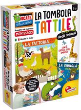 Lisciani Giocare Educare Tombola Tattile degli Animali 72460
