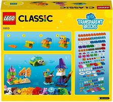 Lego Classic Mattoncini Trasparenti Creativi 11013