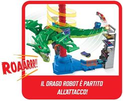 Hot Wheels Dragone Attacco Aereo Playset GJL13