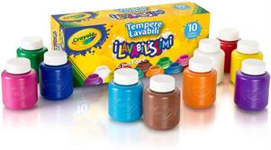 Crayola 10 Tempere Lavabili 541205