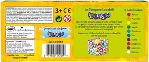 Crayola 10 Tempere Lavabili 541205