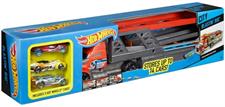 Hot Wheels Camion Portauto con 3 Auto CDJ19