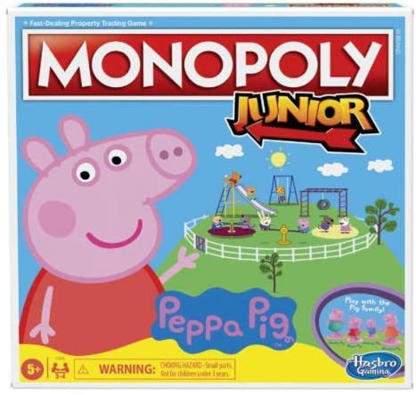 Gioco da Tavola Monopoly Jr Peppa Pig F1656