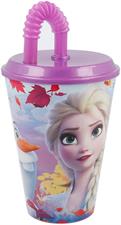 Frozen 2 Bicchiere con Cannuccia 430ml ST35030