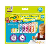 Crayola 12 Pennarelli Lavabili 8325
