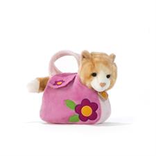 Plush & Company Reddy Gattino Striato Rosso in Borsa 10001