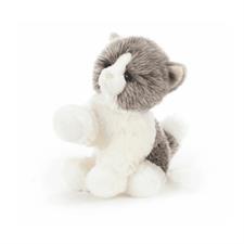 Plush & Company Biagio Gattino Bianco/Grigio 30cm 15864
