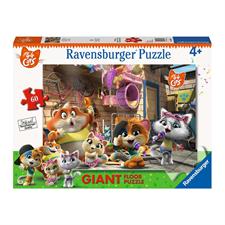 Puzzle 44 Gatti Pavimento 60pz 3005