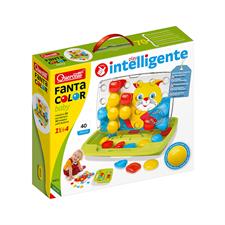 Quercetti Fanta Color Baby Mosaico 3D con Bottoni 4401