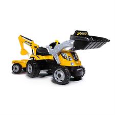 Trattore Builder Max a Pedali con Rimorchio 7600710301