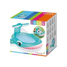Gonfiabile Piscina Balena con Spruzzo 201X196 57440