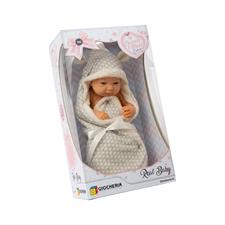 Coccole e Baci Real Baby con Copertina con Orecchie GGI200158
