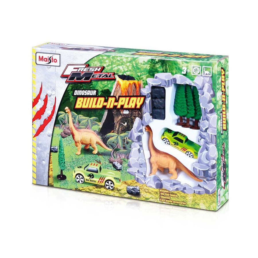 Dino Adventure Playset con Veicolo 390653008