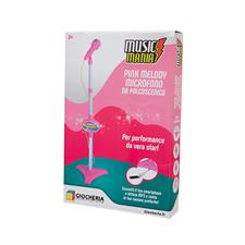 Music Mania Pink Melody Microfono da Palcoscenico GGI190297