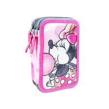 Astuccio Minnie 3 Zip Premium 3062