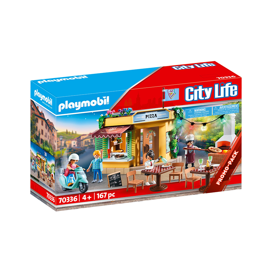Playmobil City Life Camping Pizzeria Giardino 70336