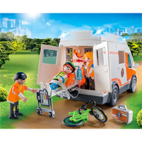 Playmobil City Life Pronto Intervento Ambulanza 70049