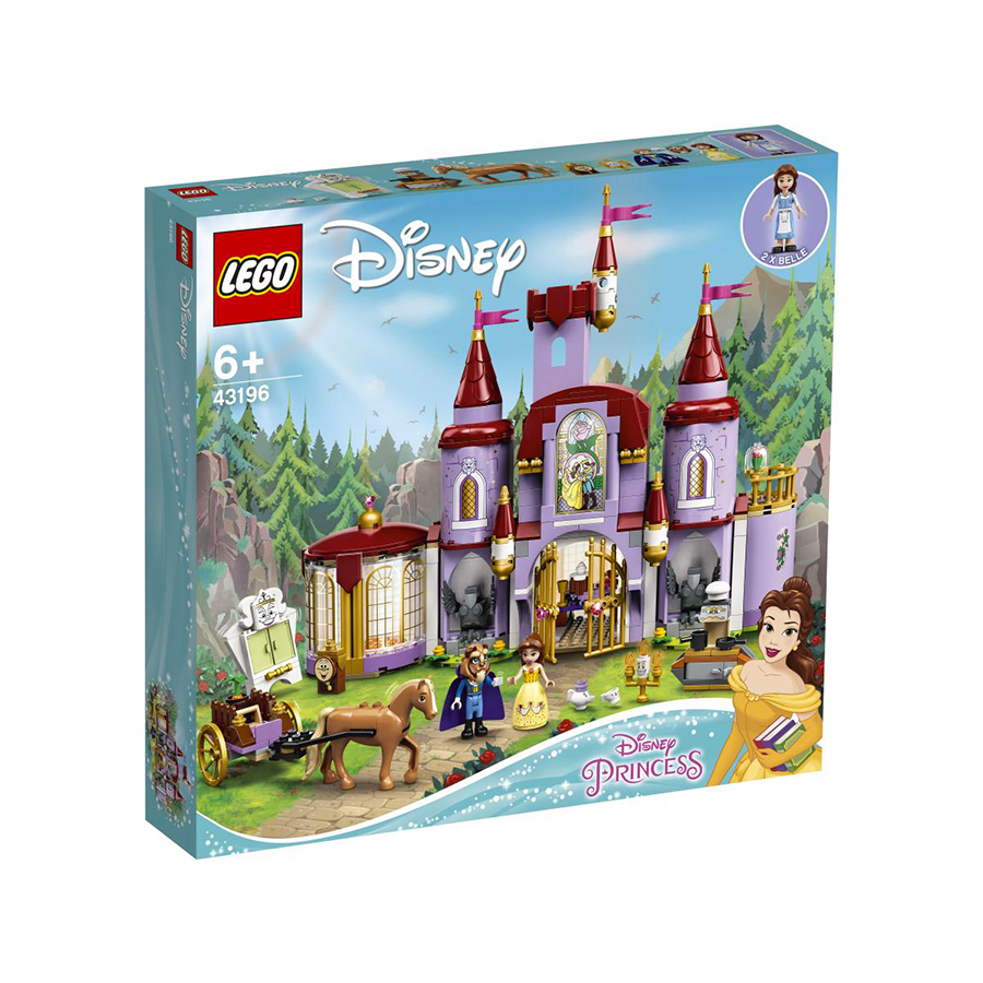 Lego Disney Castello di Belle e la Bestia 43196