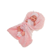 Antonio Juan Bambola con Coperta Rosa AJ70030