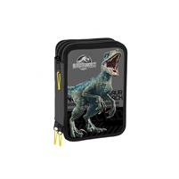 Jurassic World Astuccio 3 Zip S300213 9316