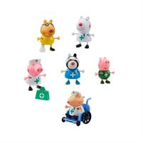 Peppa Pig Set 6 Personaggi Dottore PPC95000