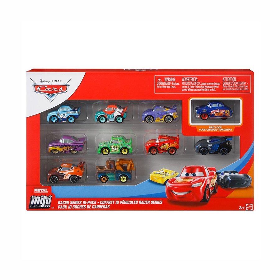 Cars Micro Racers Pack 10 Auto GKG08