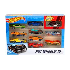 Hot Wheels Modellini Scatola 10Pz 54886