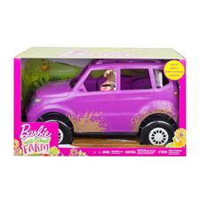 Barbie Auto Suv con Bambola GHT18