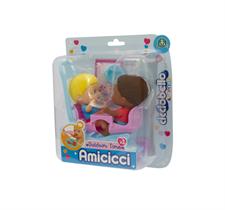 Cicciobello Amicicci con Passeggino Doppio CC019000