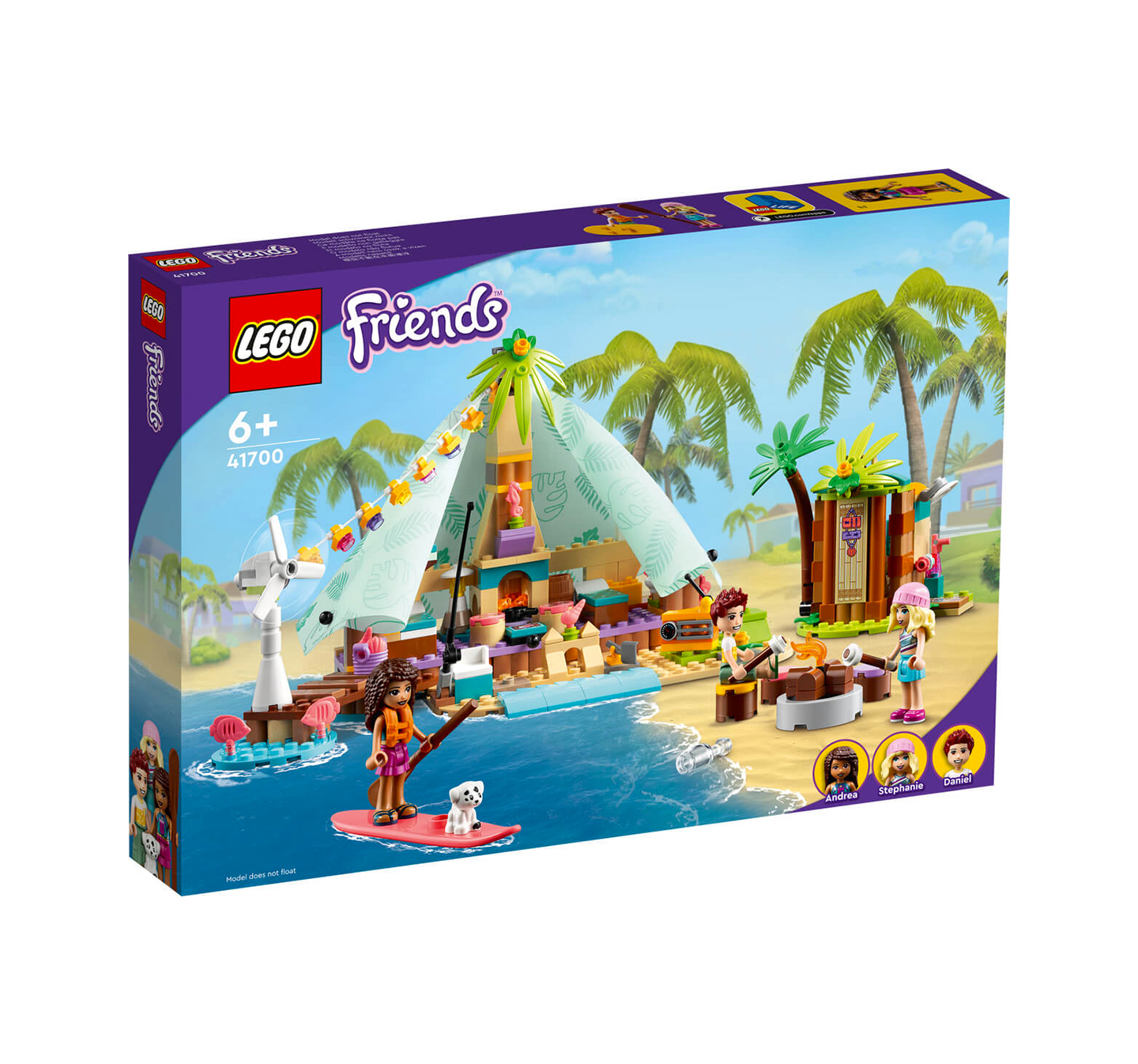 Lego Friends Glamping sulla Spiaggia 41700
