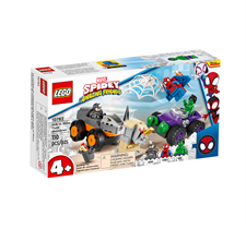 Lego Spidey Resa dei conti Hulk e Rhino 10782