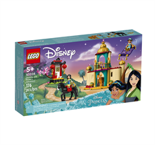 Lego Disney Princess Avventura di Jasmine e Mulan 43208
