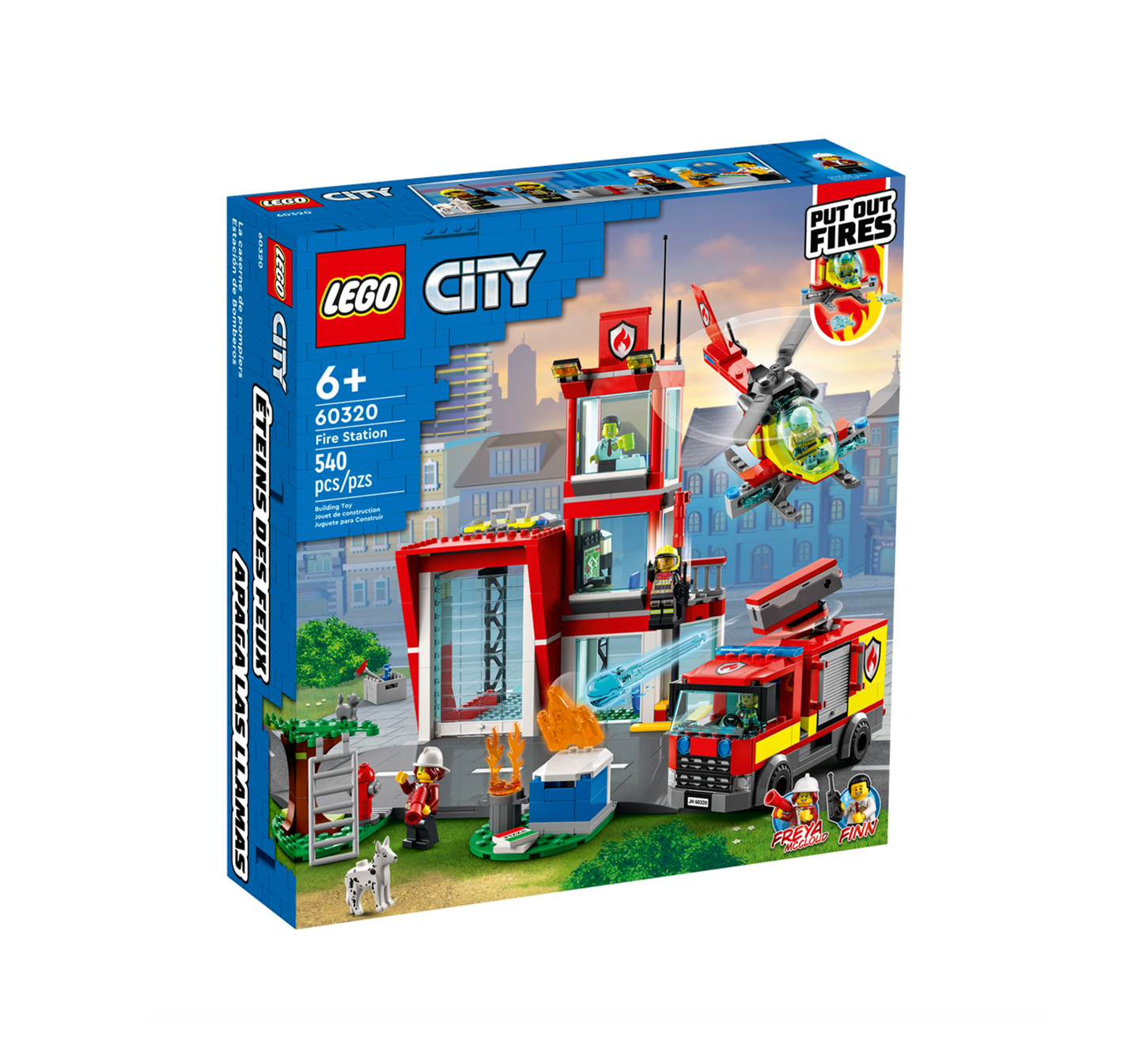 Lego City Pompieri Caserma dei Pompieri 60320