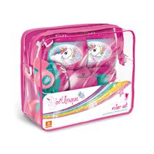 Pattini Unicorn Baby Set con Borsa 28511