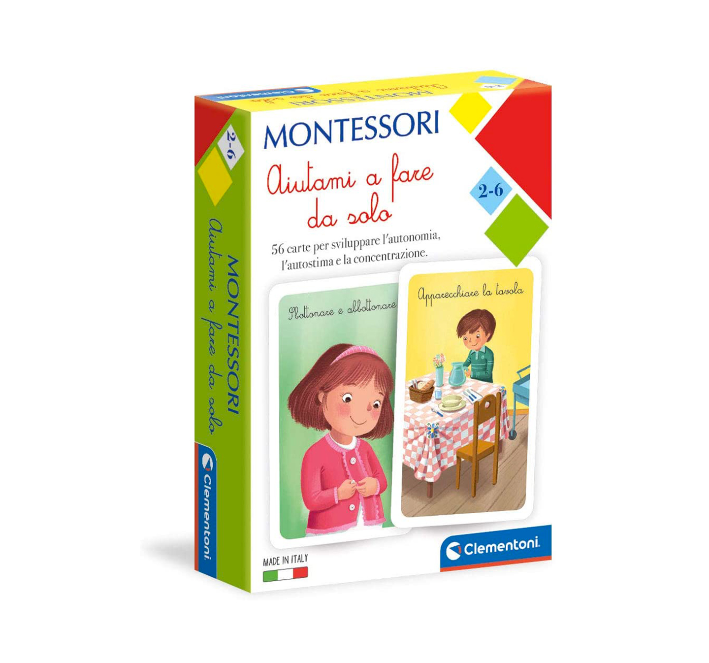 Gioco Montessori Carte Aiutami a Fare da Solo 16318