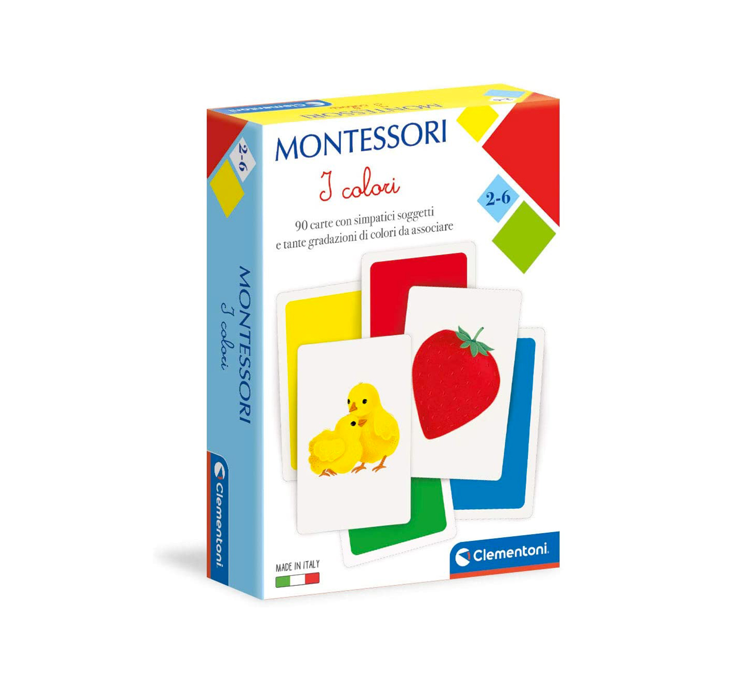 Gioco Montessori Carte Colori 16333