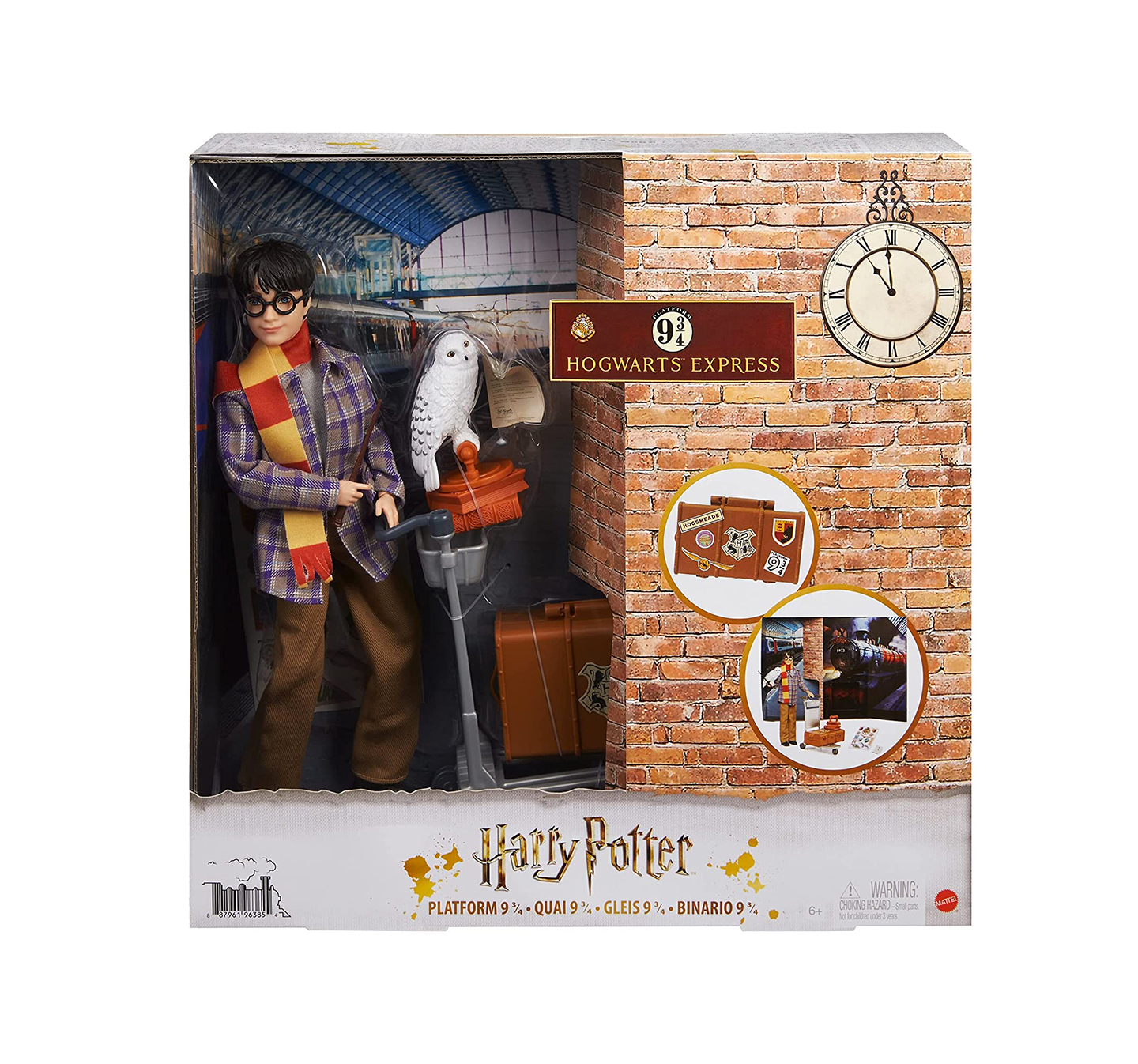 Harry Potter Personaggio Set Binario 9e3/4 GXW31