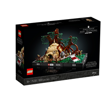 Lego Star Wars Diorama Addestramento Jedi su Dagobah 75330
