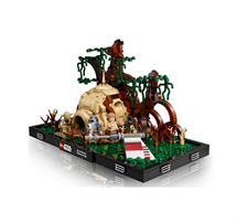 Lego Star Wars Diorama Addestramento Jedi su Dagobah 75330