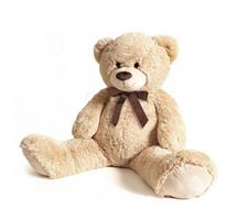 Peluche Orso Beige 180CM con Fiocco 25235