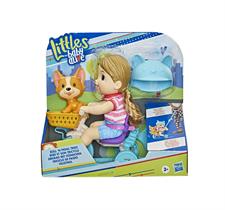 Baby Alive Little Bambola con Triciclo e Cucciolo E7410