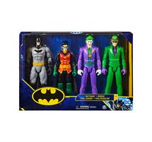 Dc Comics Batman Pack 4 Personaggi 30Cm 6056955