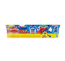 Playdoh 4 Vasetti + 1 Glitter F1848