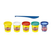 Playdoh 4 Vasetti + 1 Glitter F1848